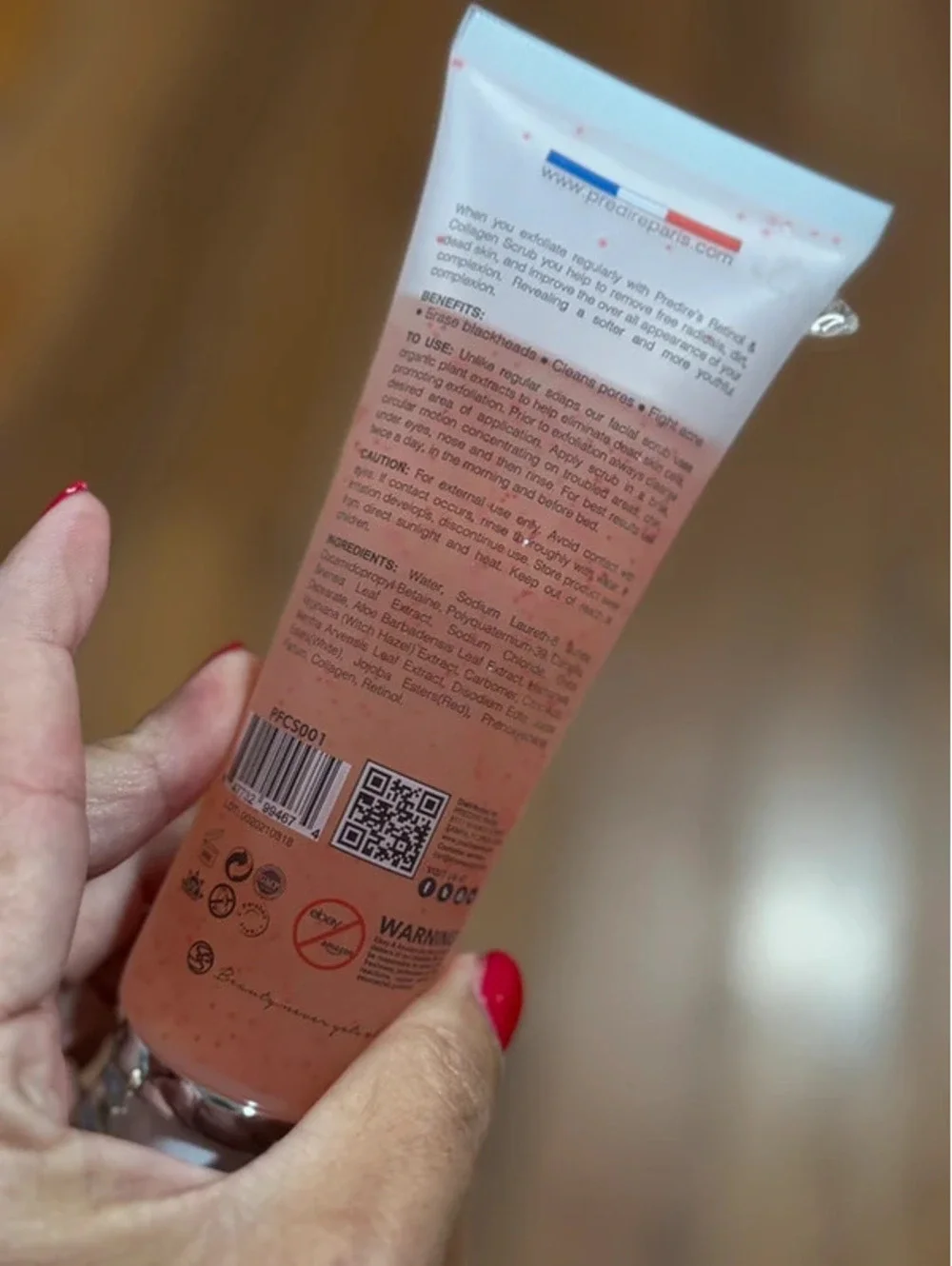 Predire Paris Triple Acting Facial Cleansing Scrub